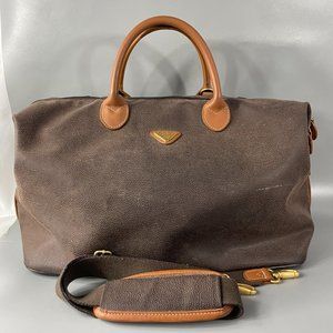 Boyt Jump Travel Carry-On Brown Faux Leather Tote with Strap
